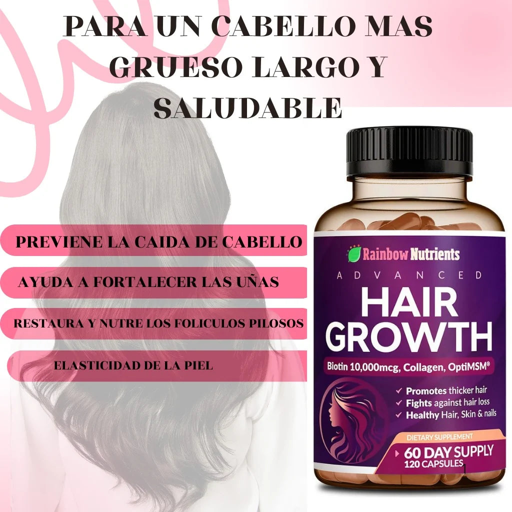 Combo 2 Hair Growth 120 Capsulas