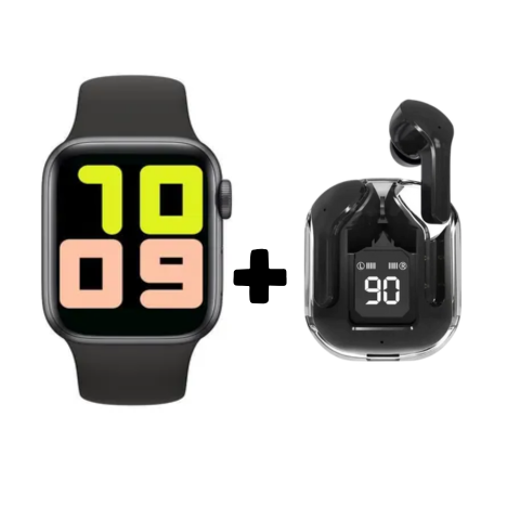 Combo Smartwatch T500 Y Audif Ultrapods