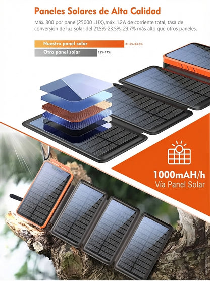 Power Bank Con Panel Solar