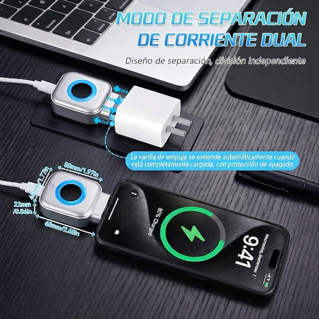Adaptador separador de carga inteligente