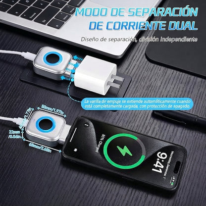 Adaptador separador de carga inteligente
