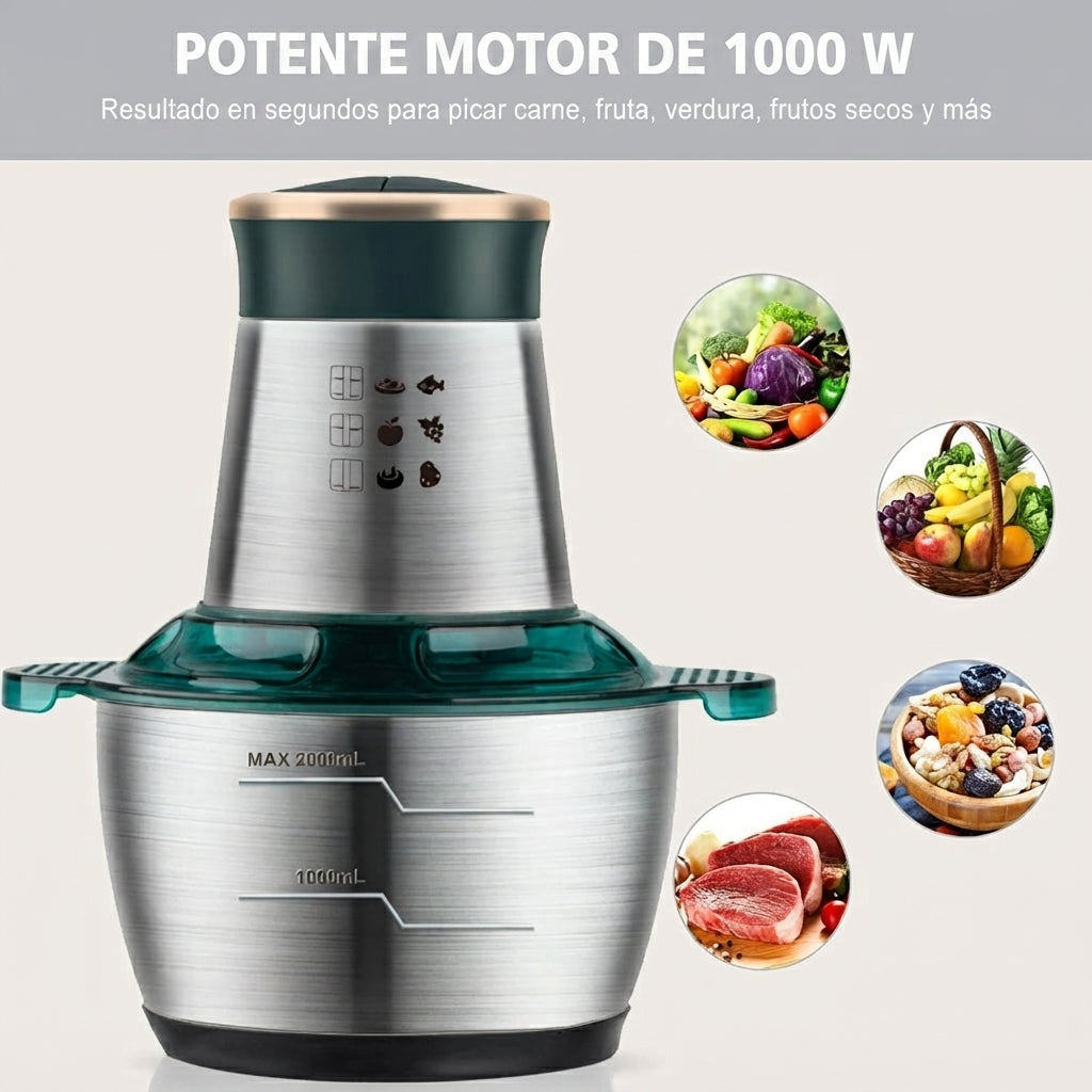 PICADOR Y MEZCLADOR DE ALIMENTOS