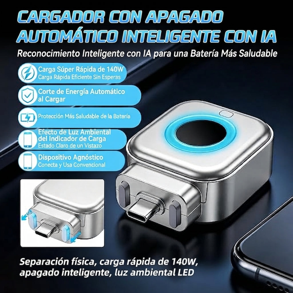 Adaptador separador de carga inteligente