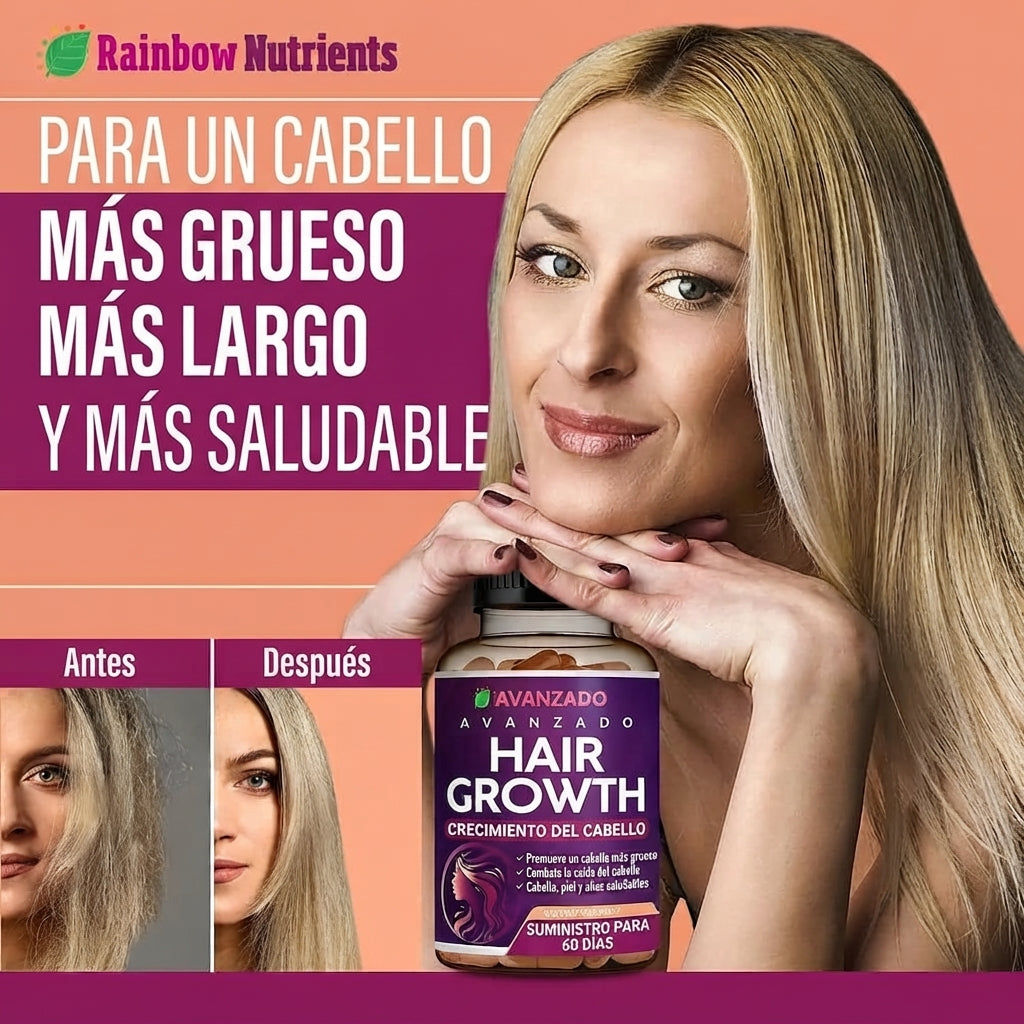 Combo 2 Hair Growth 120 Capsulas