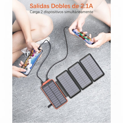 Power Bank Con Panel Solar