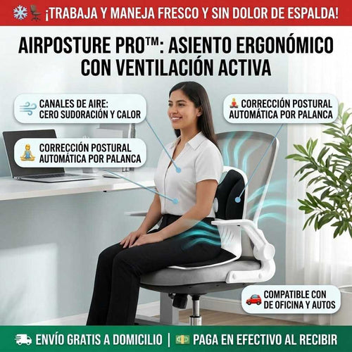 Asiento refrigerante con ventilación