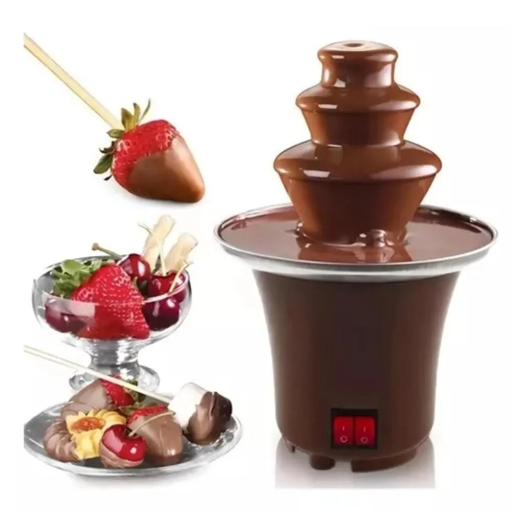 Fuente de chocolate 3 niveles
